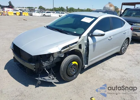 2020 Hyundai Elantra Limited from USA, damaged, VIN 5NPD84LF1LH530129